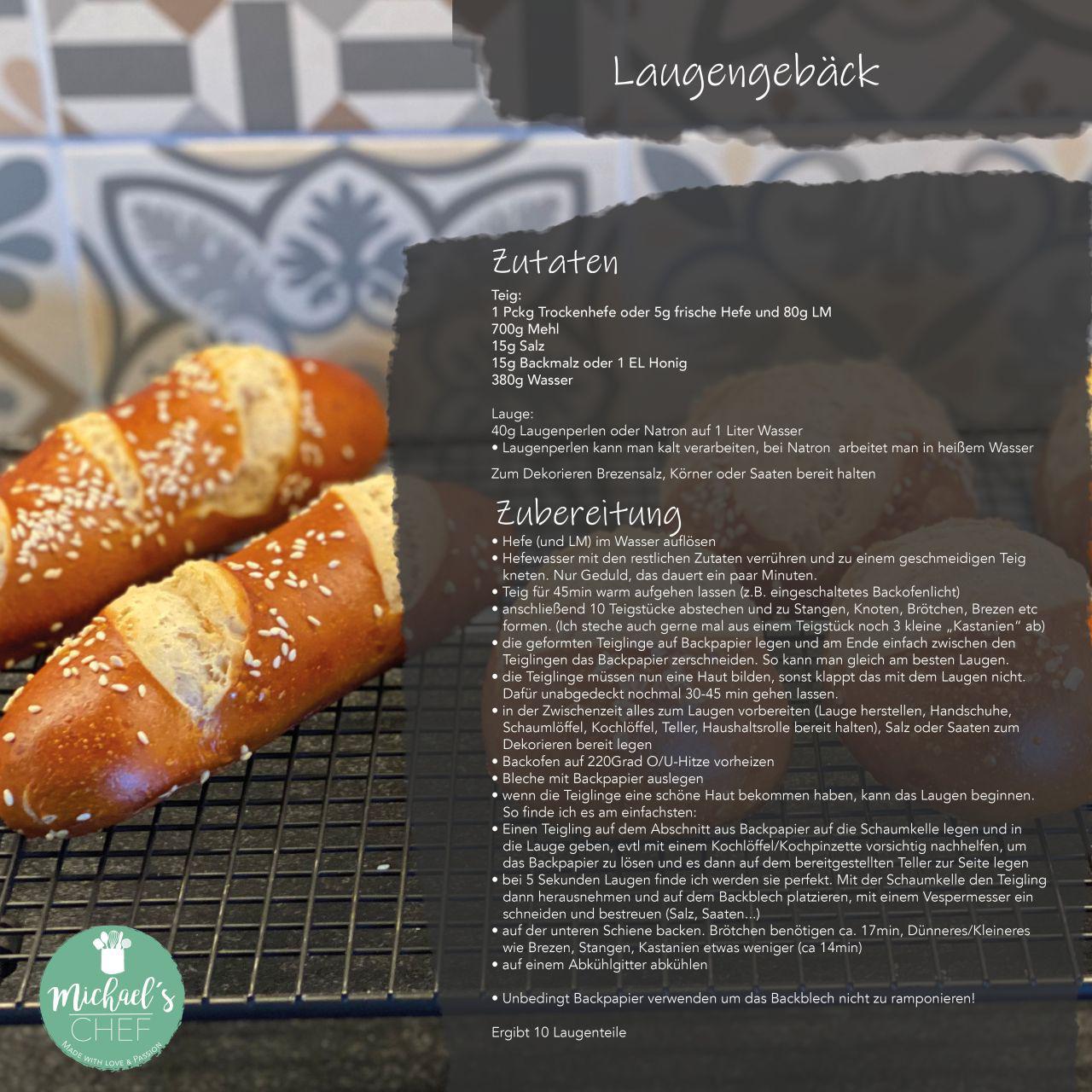 Rezept Laugengebäck