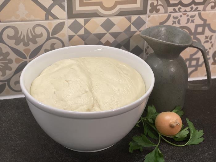 Der aufgegangene Hefeteig